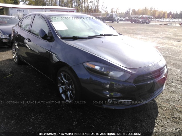 1C3CDFBB9ED669617 - 2014 DODGE DART SXT GRAY photo 1