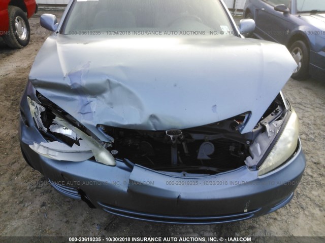 4T1BE32K73U169385 - 2003 TOYOTA CAMRY LE/XLE/SE TEAL photo 6