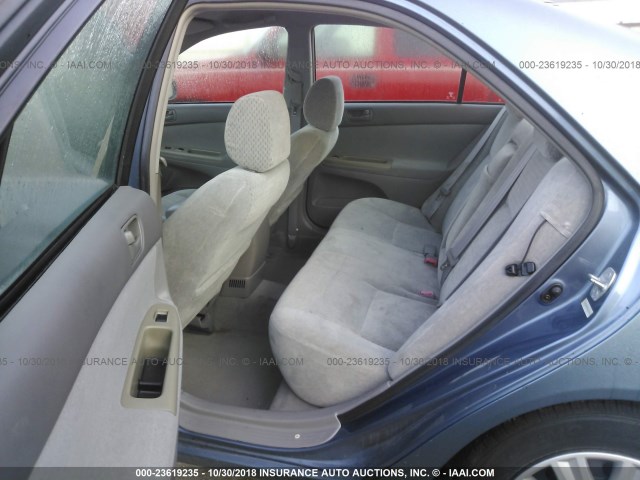 4T1BE32K73U169385 - 2003 TOYOTA CAMRY LE/XLE/SE TEAL photo 8