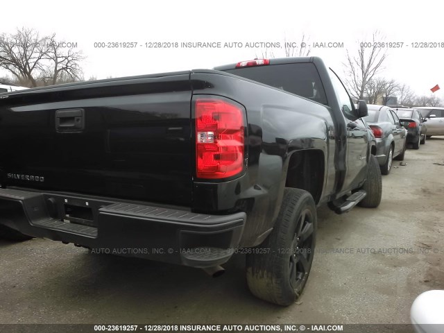 1GCNCNEH7GZ229922 - 2016 CHEVROLET SILVERADO C1500/C1500  LS BLACK photo 4