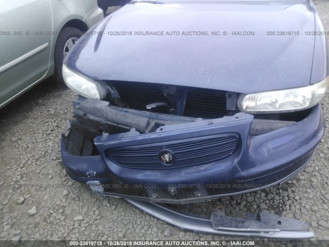 2G4WF521031176157 - 2003 BUICK REGAL GS BLUE photo 6