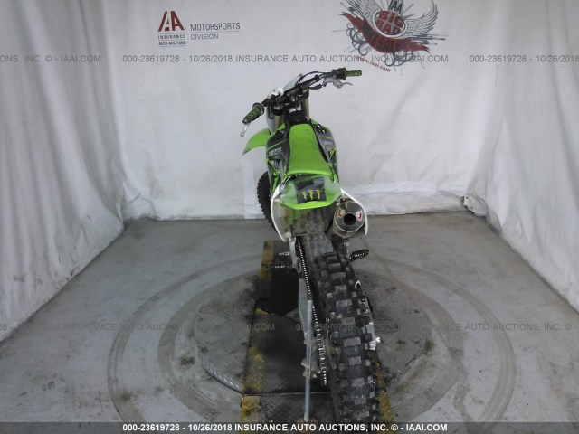 JKAKXGEC5BA018159 - 2011 KAWASAKI KX450 E GREEN photo 6