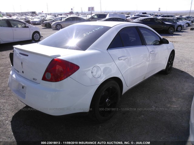 1G2ZH57N594161548 - 2009 PONTIAC G6 GT WHITE photo 4