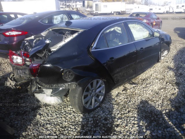 1G11E5SA7DU136867 - 2013 CHEVROLET MALIBU 2LT BLACK photo 4