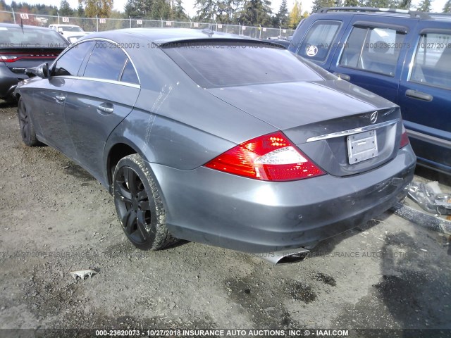 WDDDJ72X59A142374 - 2009 MERCEDES-BENZ CLS 550 GRAY photo 3