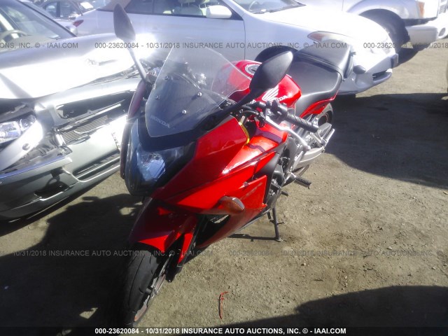 MLHRC741XF5100061 - 2015 HONDA CBR650 F RED photo 2