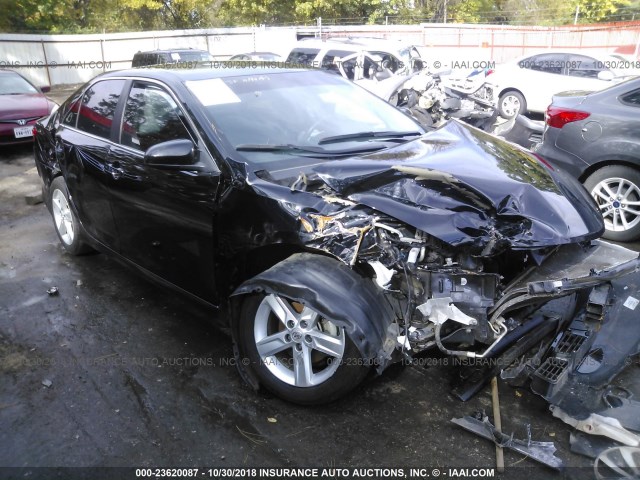 4T1BF1FK7EU383307 - 2014 TOYOTA CAMRY L/SE/LE/XLE 黑色 照片 1