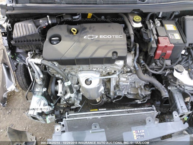 KL8CB6SA5HC810386 - 2017 CHEVROLET SPARK LS GRAY photo 10