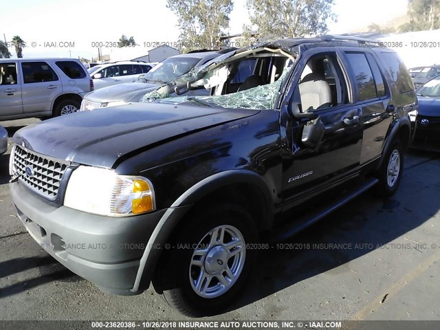 1FMZU62E12ZA88994 - 2002 FORD EXPLORER XLS BLACK photo 2