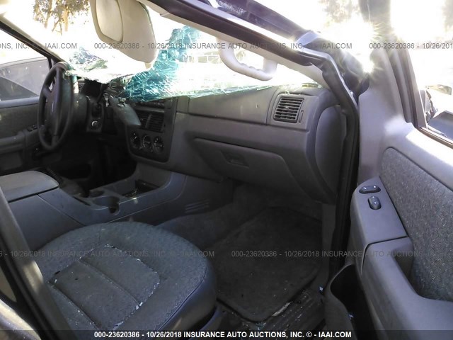 1FMZU62E12ZA88994 - 2002 FORD EXPLORER XLS BLACK photo 5