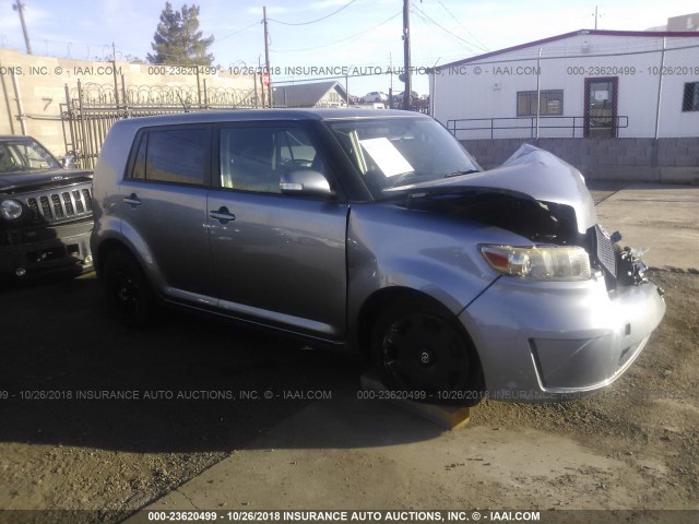 JTLZE4FE1A1107271 - 2010 TOYOTA SCION XB GRAY photo 1