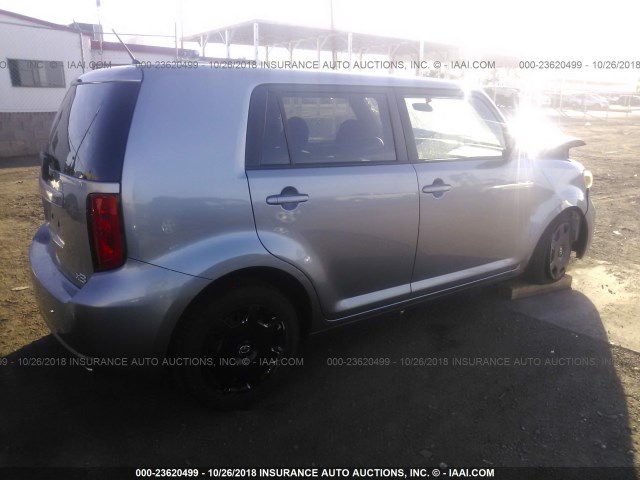 JTLZE4FE1A1107271 - 2010 TOYOTA SCION XB GRAY photo 4