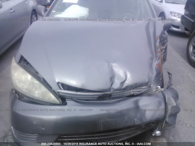 4T1BE32K85U575338 - 2005 TOYOTA CAMRY LE/XLE/SE GRAY photo 6