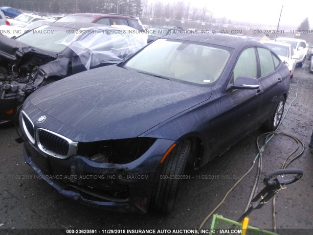 WBA8Z5C59FD672358 - 2015 BMW 328 XIGT/SULEV BLUE photo 2