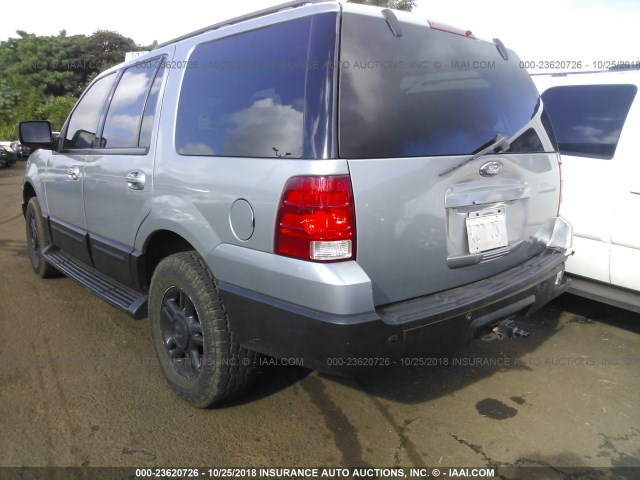 1FMPU15576LA34789 - 2006 FORD EXPEDITION XLT SILVER photo 3