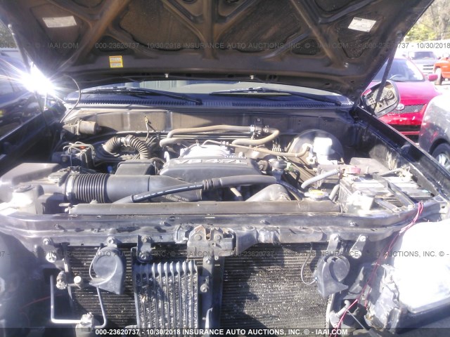 5TBRT34123S368869 - 2003 TOYOTA TUNDRA ACCESS CAB SR5 BLACK photo 10