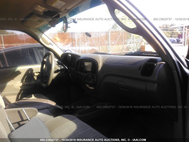 5TBRT34123S368869 - 2003 TOYOTA TUNDRA ACCESS CAB SR5 BLACK photo 5