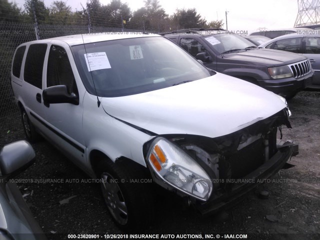 1GBDV13148D186700 - 2008 CHEVROLET UPLANDER INCOMPLETE WHITE photo 1