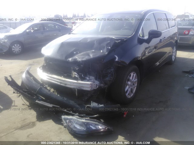 2C4RC1CGXHR837238 - 2017 CHRYSLER PACIFICA LX BLACK photo 2