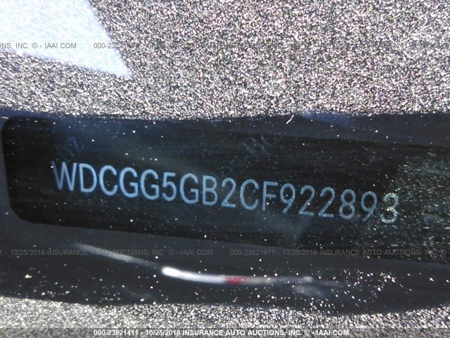 WDCGG5GB2CF922893 - 2012 MERCEDES-BENZ GLK 350 Dark Blue photo 9