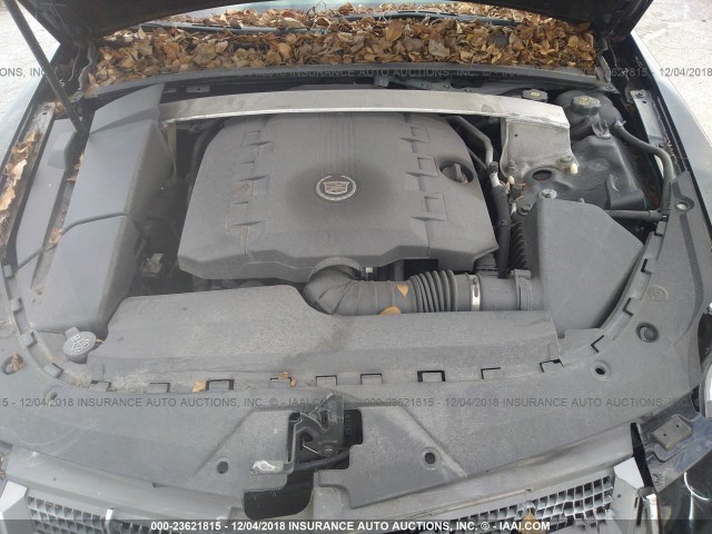 1G6DJ1ED0B0143990 - 2011 CADILLAC CTS PERFORMANCE COLLECTION Черный фото 10