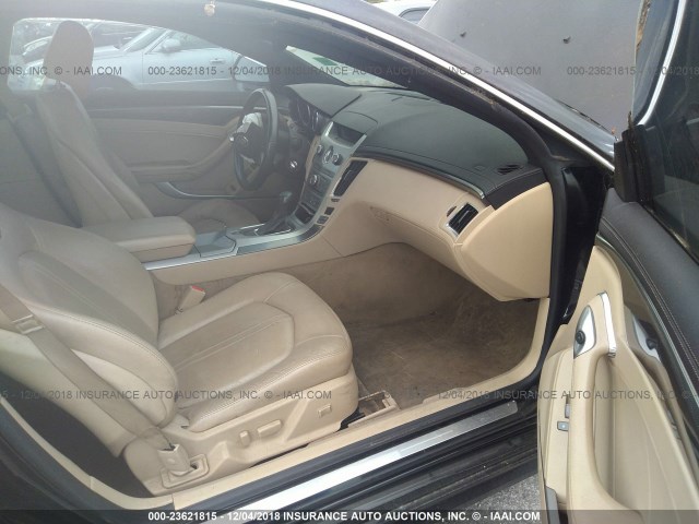 1G6DJ1ED0B0143990 - 2011 CADILLAC CTS PERFORMANCE COLLECTION Черный фото 5