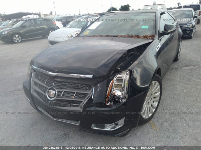 1G6DJ1ED0B0143990 - 2011 CADILLAC CTS PERFORMANCE COLLECTION BLACK photo 6