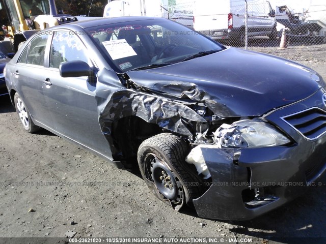 4T1BF3EK5AU103925 - 2010 TOYOTA CAMRY SE/LE/XLE GRAY photo 6