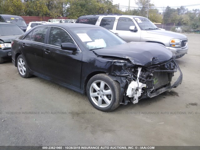 4T1BK46K78U066905 - 2008 TOYOTA CAMRY LE/XLE/SE BLACK photo 1