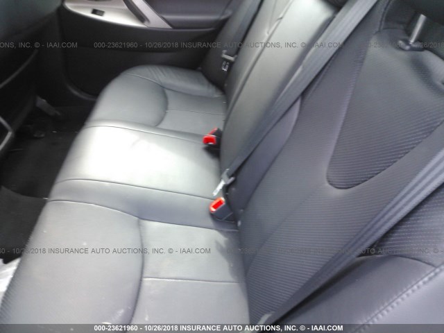 4T1BK46K78U066905 - 2008 TOYOTA CAMRY LE/XLE/SE BLACK photo 8