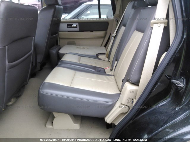 1FMFU18587LA85131 - 2007 FORD EXPEDITION EDDIE BAUER BLACK photo 8