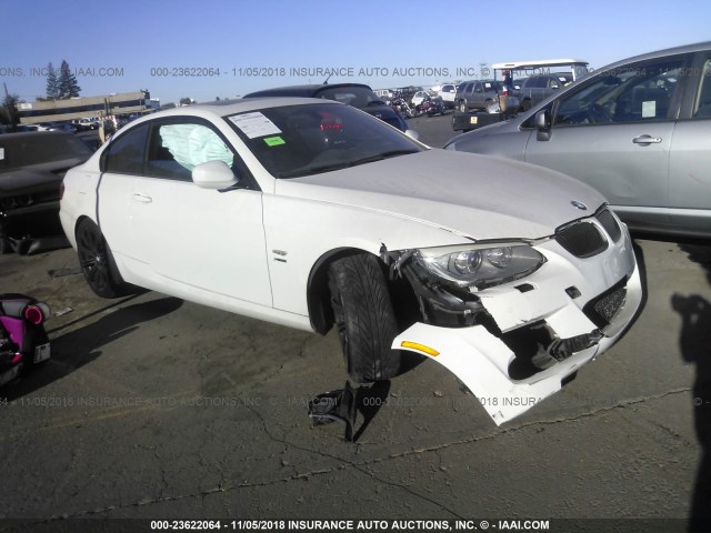 WBAKF9C56BE620499 - 2011 BMW 335 XI WHITE photo 1