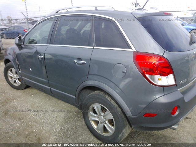 3GSDL43N38S635455 - 2008 SATURN VUE XE BLUE photo 3