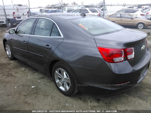 1G11A5SAXDF175100 - 2013 CHEVROLET MALIBU LS 灰色 照片 3