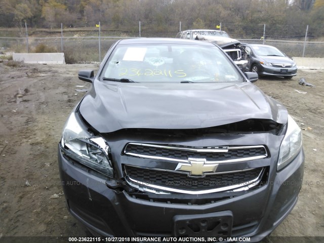 1G11A5SAXDF175100 - 2013 CHEVROLET MALIBU LS 灰色 照片 6