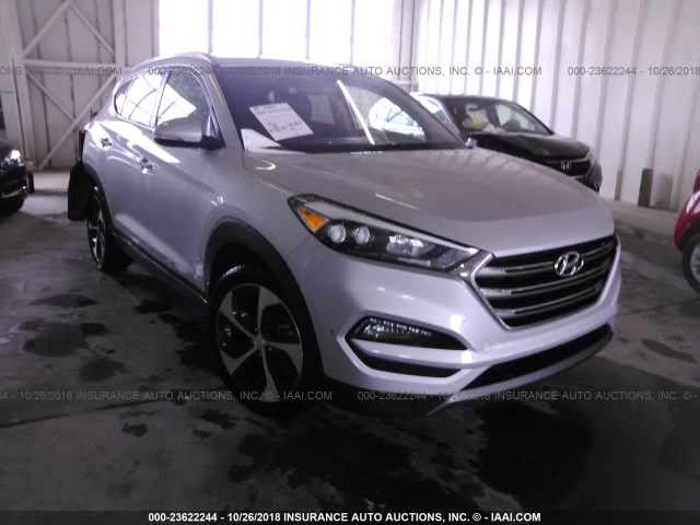 KM8J3CA27GU044900 - 2016 HYUNDAI TUCSON LIMITED/SPORT AND ECO/SE SILVER photo 1