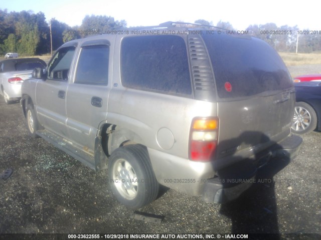 1GNEK13T7YJ132133 - 2000 CHEVROLET TAHOE K1500 GRAY photo 3