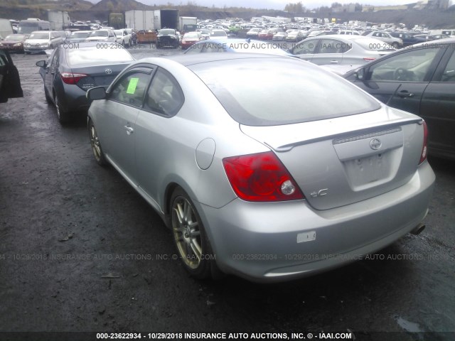 JTKDE177860113238 - 2006 TOYOTA SCION TC 银色 照片 3