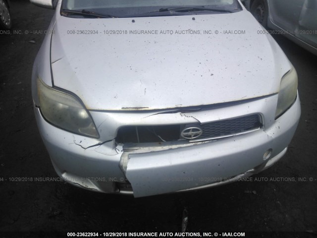 JTKDE177860113238 - 2006 TOYOTA SCION TC 银色 照片 6