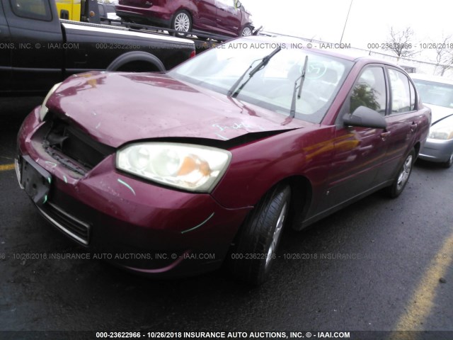 1G1ZS58F97F219658 - 2007 CHEVROLET MALIBU LS 红色 照片 2