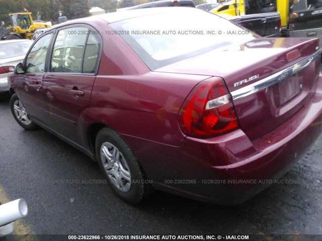 1G1ZS58F97F219658 - 2007 CHEVROLET MALIBU LS 红色 照片 3