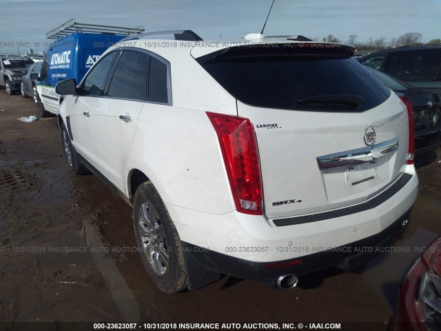 3GYFNEE32FS545589 - 2015 CADILLAC SRX LUXURY COLLECTION WHITE photo 3