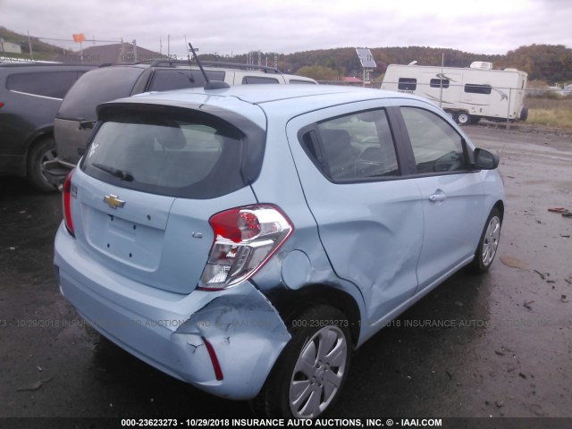 KL8CB6SA0GC602169 - 2016 CHEVROLET SPARK LS BLUE photo 6