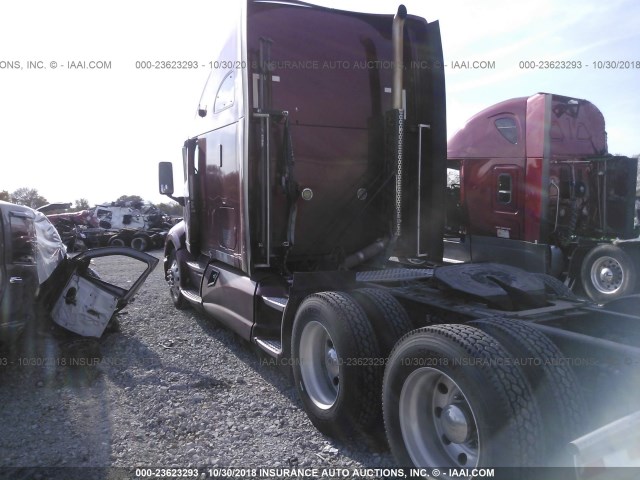 1XKFDP9X6CJ309322 - 2012 KENWORTH T700 T700 MAROON photo 4