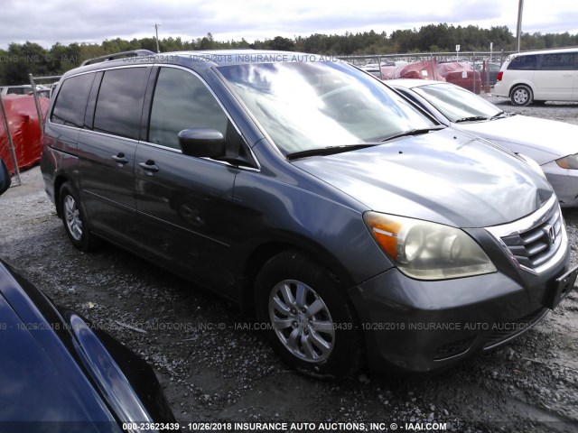 5FNRL3H75AB044614 - 2010 HONDA ODYSSEY EXL GRAY photo 1