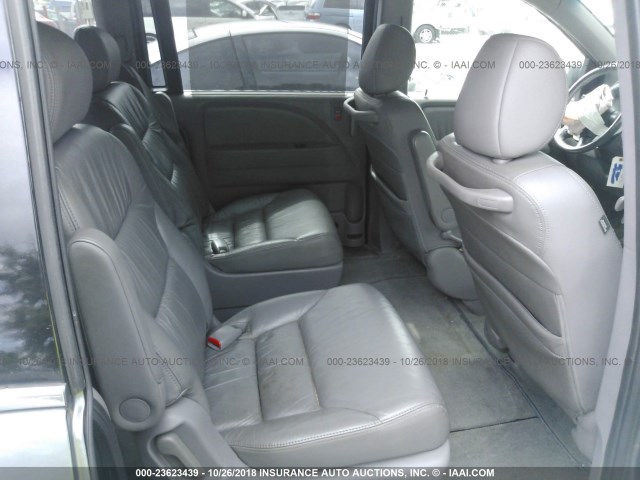 5FNRL3H75AB044614 - 2010 HONDA ODYSSEY EXL GRAY photo 8