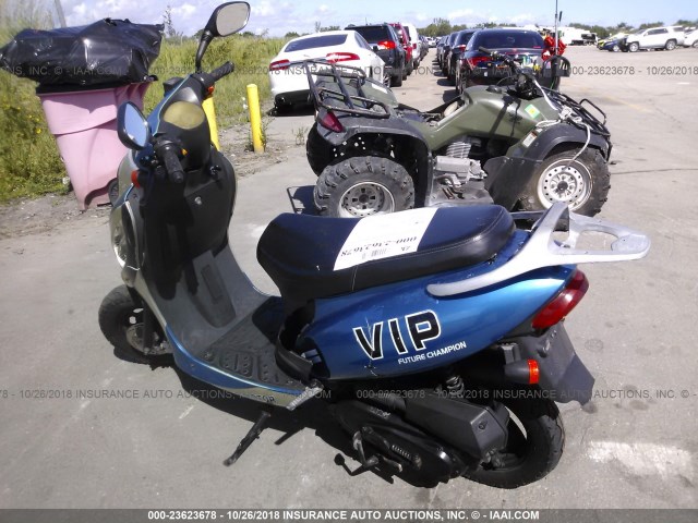 L9NTEACT2F1000886 - 2015 TAO TAO MOPED  BLUE photo 3