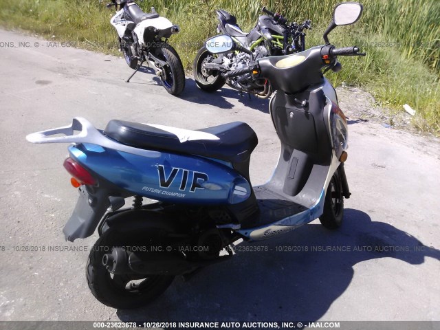 L9NTEACT2F1000886 - 2015 TAO TAO MOPED  BLUE photo 4