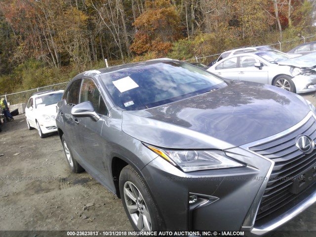 2T2BZMCA7JC144092 - 2018 LEXUS RX 350/BASE/F SPORT GRAY photo 6