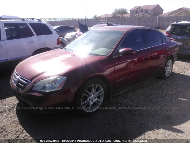 1N4BL11E33C213131 - 2003 NISSAN ALTIMA SE RED photo 2